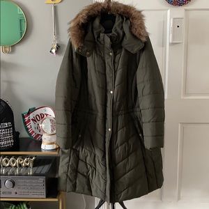 Plus Size Puffer Winter Coat - Ava & Viv